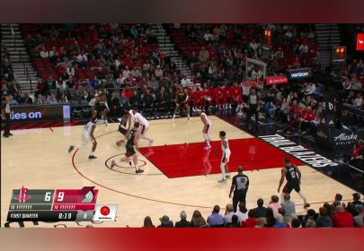 妥妥的天赋 夏普飞天遁地单臂炸扣